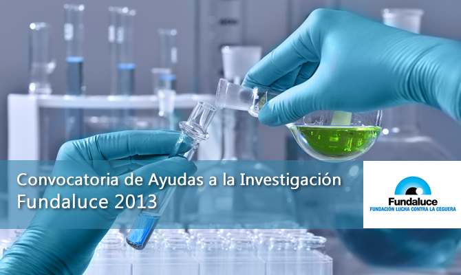 Ayudas a la Investigacion Fundaluce 2013